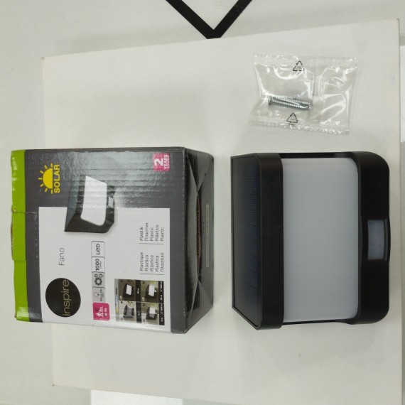 6-6-164617-1-Electricidad Electricidad Aplique solar exterior luz LED