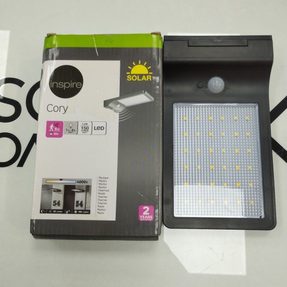 6-6-164619-1-Electricidad Aplique solar exterior luz LED blanco