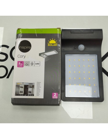 6-6-164619-1-Electricidad Aplique solar exterior luz LED blanco