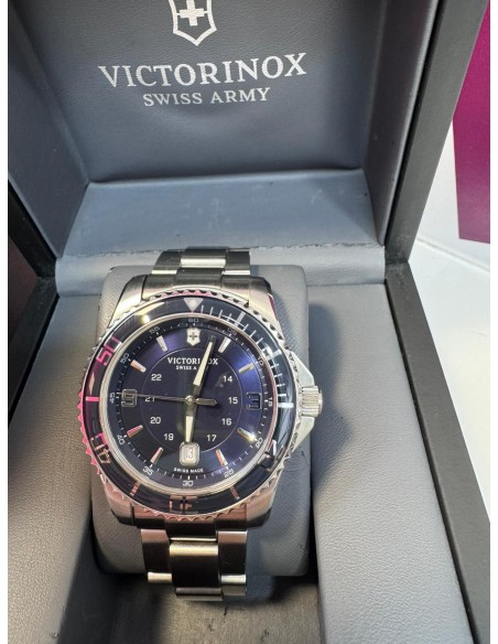 6-9-74695-2-Reloj Pulsera Caballero Victorinox 241603 Maverick Azul 