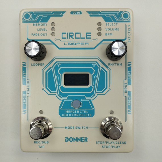 6-6-164806-2-Pedal Multiefectos De Guitarra Donner Circle Looper