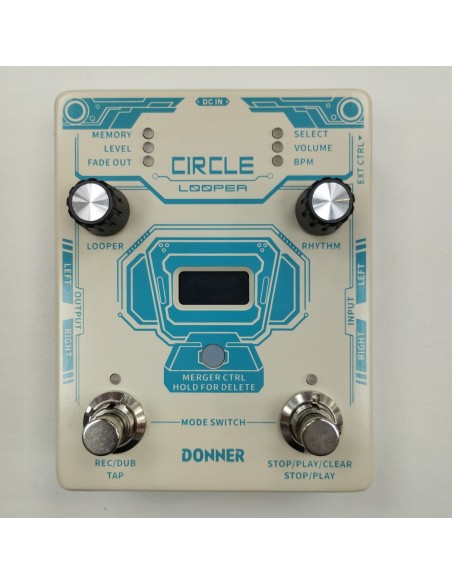 6-6-164806-2-Pedal Multiefectos De Guitarra Donner Circle Looper