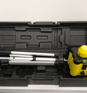 6-6-147242-1-Herramienta Especializada Silverline Nivel Láser Giratorio Alcance 30 M 