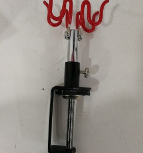 6-6-140962-1-Herramienta Especializada AEROGRAFANDO Soporte De Mesa Holding Para 2 Aerógrafos NUEVO