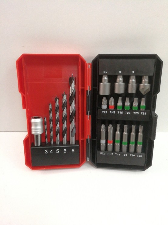 6-6-155120-1-Kit Herramientas Variadas Set Einhell KWB SIN USO