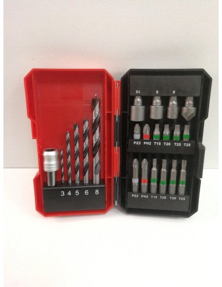 6-6-155120-1-Kit Herramientas Variadas Set Einhell KWB SIN USO