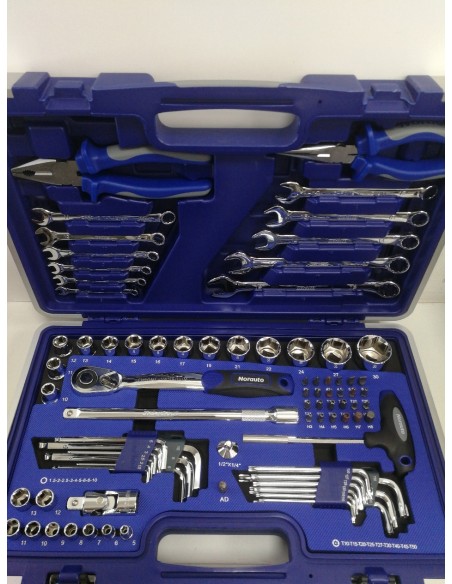 6-6-155459-2-Kit Herramientas Variadas Maletin Mecanico 84P