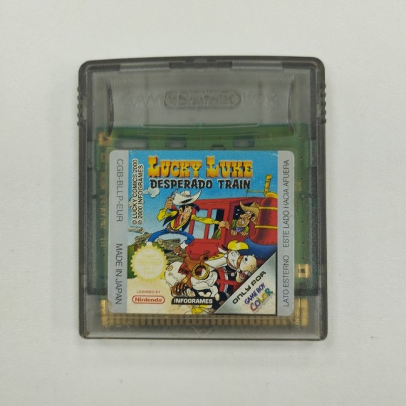 6-6-164339-1-Videojuego Gameboy color Lucky Luke desperado train