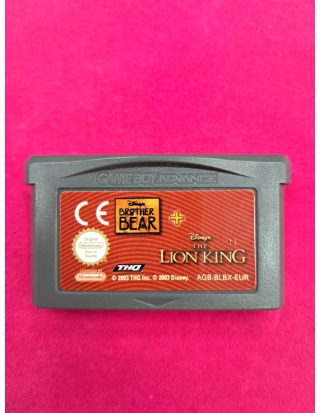 6-6-168535-1-Videojuego Game Boy advance El Rey Leon