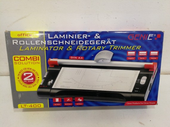6-6-141020-1-Hogar Y Complementos Genie LT-400 2-en-1 A4 Laminadora Y Cortadora