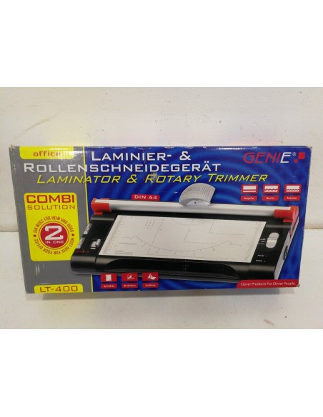 6-6-141020-1-Hogar Y Complementos Genie LT-400 2-en-1 A4 Laminadora Y Cortadora