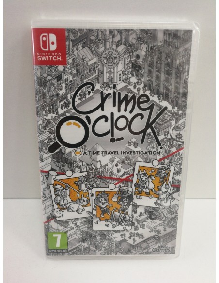 6-6-157918-1-Videojuego Nintendo Switch Crime Oclock NUEVO