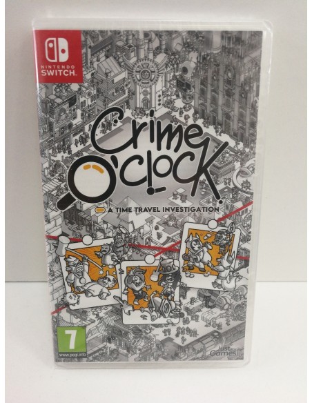 6-6-157919-1-Videojuego Nintendo Switch Crime Oclock NUEVO