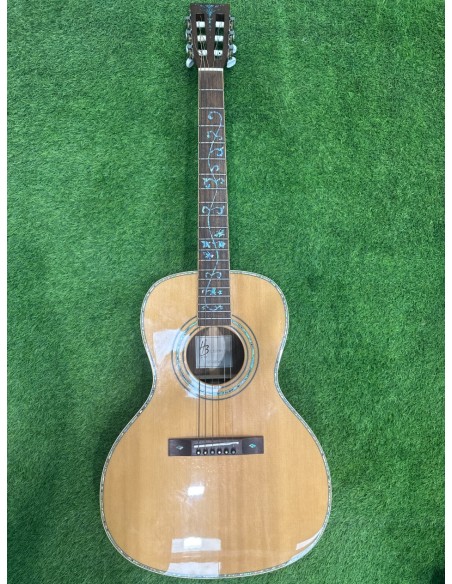6-6-168071-1-Guitarra Acustica Harley Benton CLF-200 WN