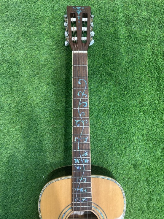 6-6-168071-3-Guitarra Acustica Harley Benton CLF-200 WN