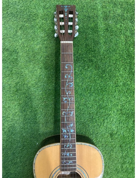 6-6-168071-3-Guitarra Acustica Harley Benton CLF-200 WN