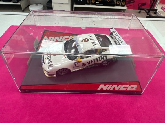 6-6-168021-1-Vehiculo Juguete Scalextric Porsche 997 Veltins Slot Car