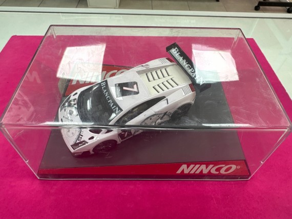 6-6-168022-1-Vehiculo Juguete Scalextric Ninco Lamborghini Gallardo BlancPain