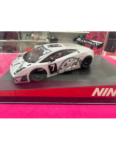 6-6-168022-2-Vehiculo Juguete Scalextric Ninco Lamborghini Gallardo BlancPain
