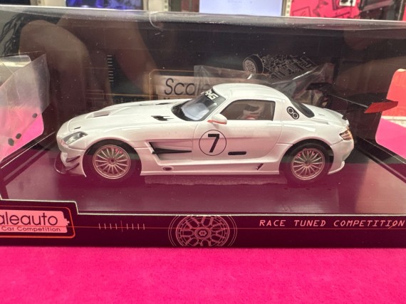 6-6-168023-2-Vehiculo Juguete Scalextric SCALEAUTO SC-6014 SLOT CAR MERCEDES BENZ SLS GT3