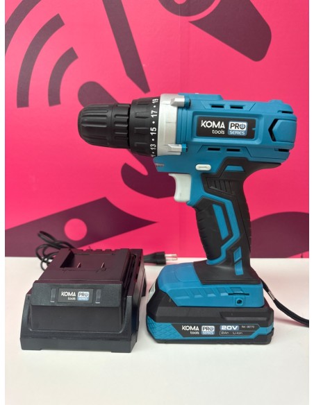 8-8-78063-1-Taladro A Bateria atornillador koma tools Pro Series 20v