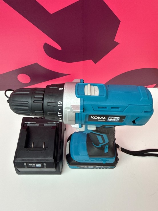 8-8-78063-2-Taladro A Bateria atornillador koma tools Pro Series 20v