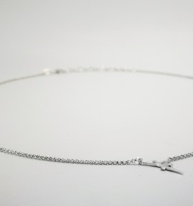 6-1-186690-1-Cadena eslabones tipo rolo Bailarina ECL9357 de Rodio 