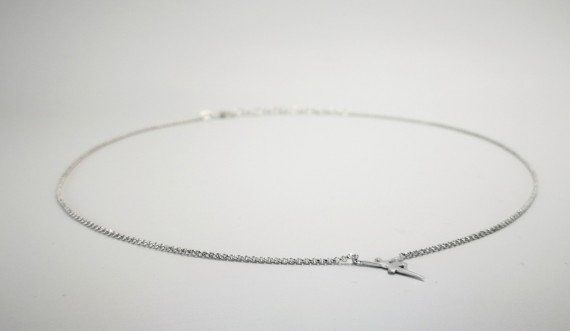 6-1-186690-1-Cadena eslabones tipo rolo Bailarina ECL9357 de Rodio 