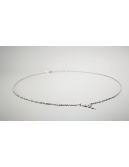 6-1-186690-1-Cadena eslabones tipo rolo Bailarina ECL9357 de Rodio 