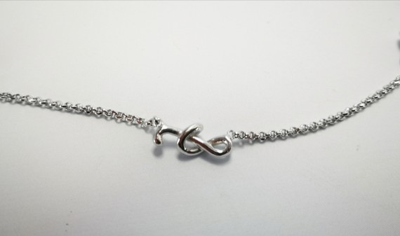 6-1-186711-2-Cadena eslabones tipo rolo Claves de Sol ECL8790 de Rodio 