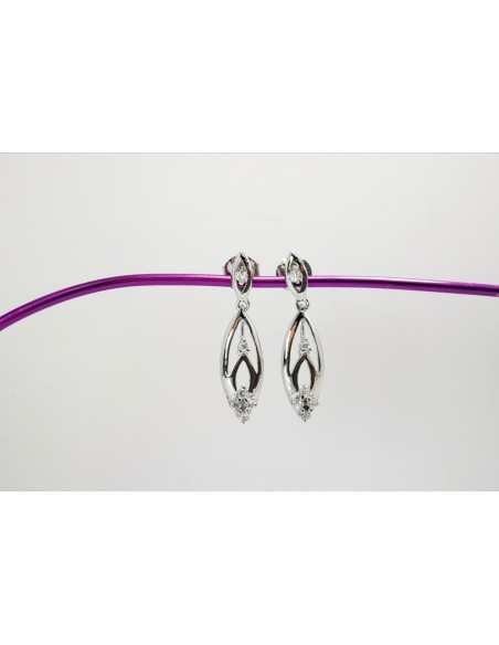 6-1-198185-2-Pendientes plata de ley 925 con circonitas