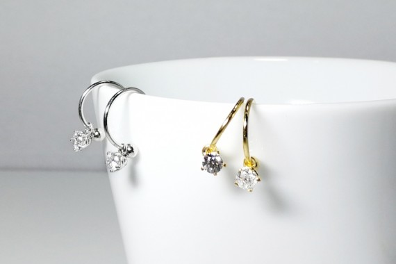 6-2-93320-3-Pendientes aro con circonita 12 mm