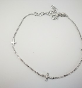 6-1-186920-1-Pulsera 3 cruces EBR19583 Rodio 2
