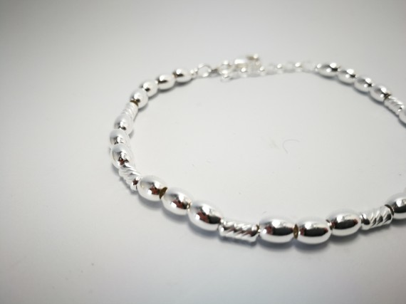 6-1-186833-1-Pulsera piezas ovaladas plata de ley 925 PLF255