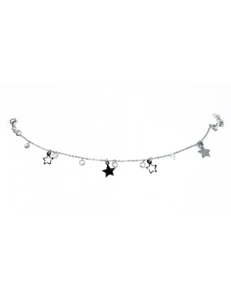 6-2-93183-4-Pulsera estrella con piedra colgante