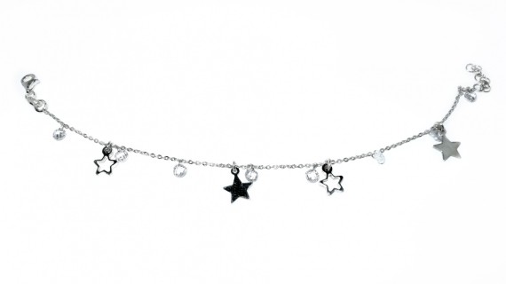 6-2-93184-4-Pulsera estrella con piedra colgante