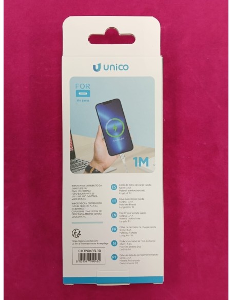 6-6-167233-2-Cable USB a Lightning 1M