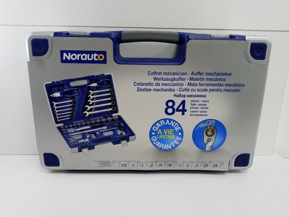 6-6-155491-1-Llaves MALETÍN NORAUTO - 84 PIEZAS Sin Uso