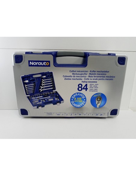 6-6-155491-1-Llaves MALETÍN NORAUTO - 84 PIEZAS Sin Uso