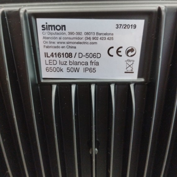 6-6-164587-3-Electricidad simon prolight il41608 tripode (sin uso)