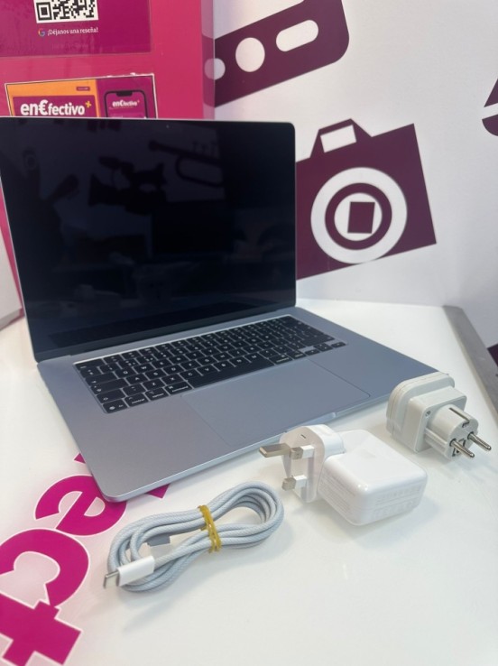 9-9-77805-1-Ordenador portátil Apple macbook air m4 15 a3241 (2025) cpu 10 nucleos 256gb - 16gb bat 100