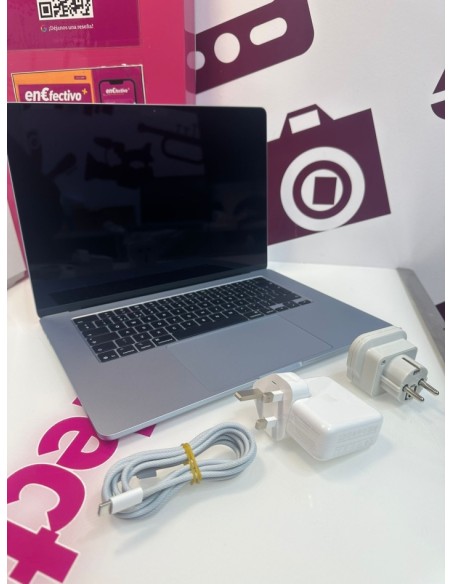 9-9-77805-1-Ordenador portátil Apple macbook air m4 15 a3241 (2025) cpu 10 nucleos 256gb - 16gb bat 100