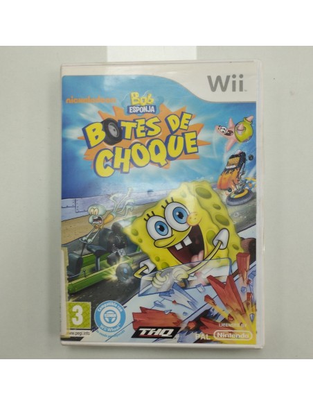 6-6-162554-1-Videojuego Wii bob esponja botes de choque 