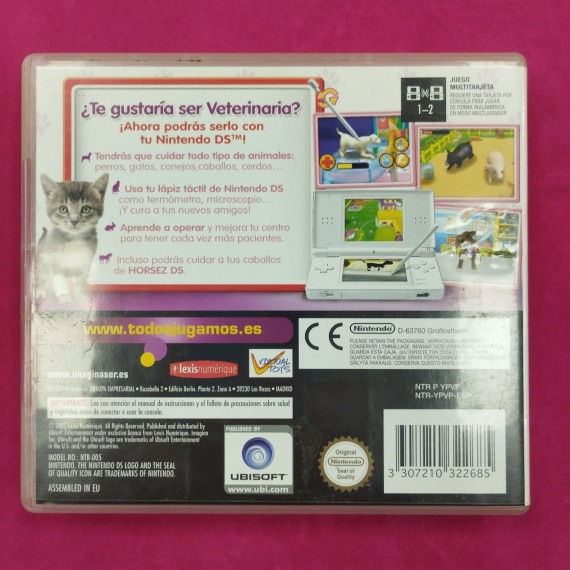 6-6-166164-2-Videojuego Nintendo DS Imagina ser veterinaria