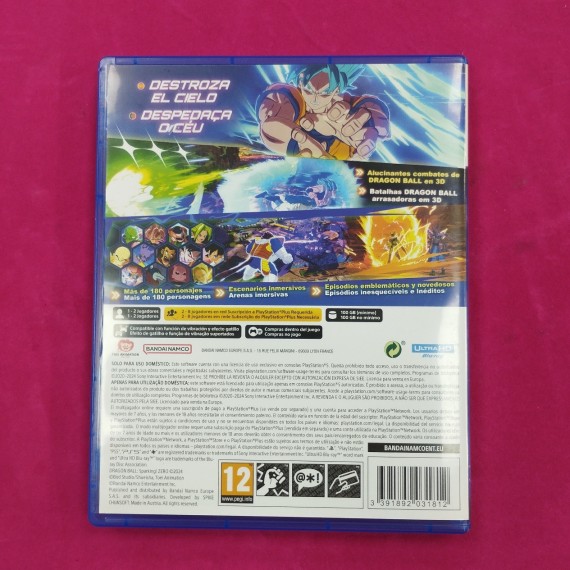 6-6-161651-2-Videojuego PS5 Dragon Ball Sparkin Zero