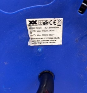 7-7-87473-1-Herramientas Eléctricas Alargadera 50 Metros