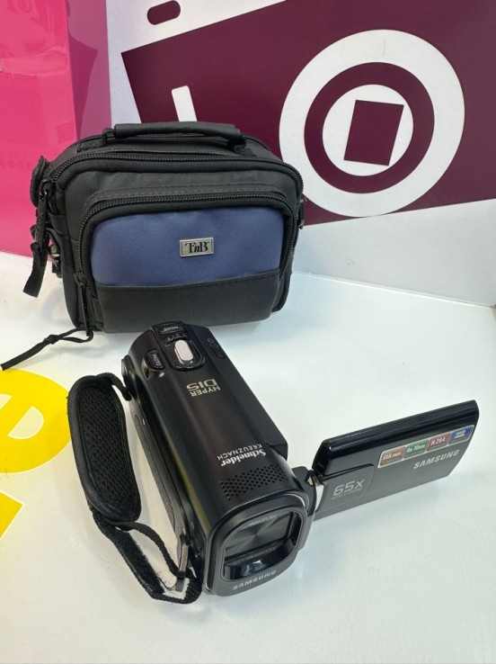 9-9-77832-1-Videocámara Digital Samsung 65x Hyper Dis Smxf40bp edc 