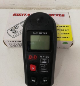 6-6-141254-1-Herramienta Especializada Medidor De Luz R D MT30 Lux 0 200,000lux, Iluminómetro Lux fc, Probador