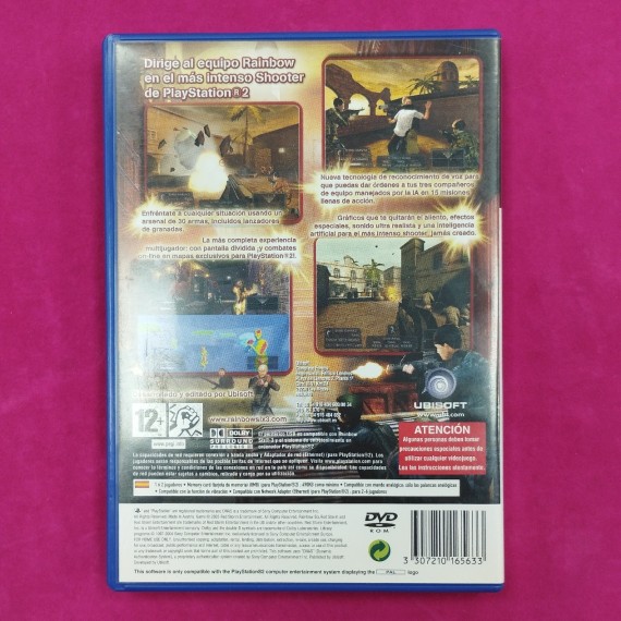 6-6-166927-2-Videojuego PS2 Rainbow Six 3