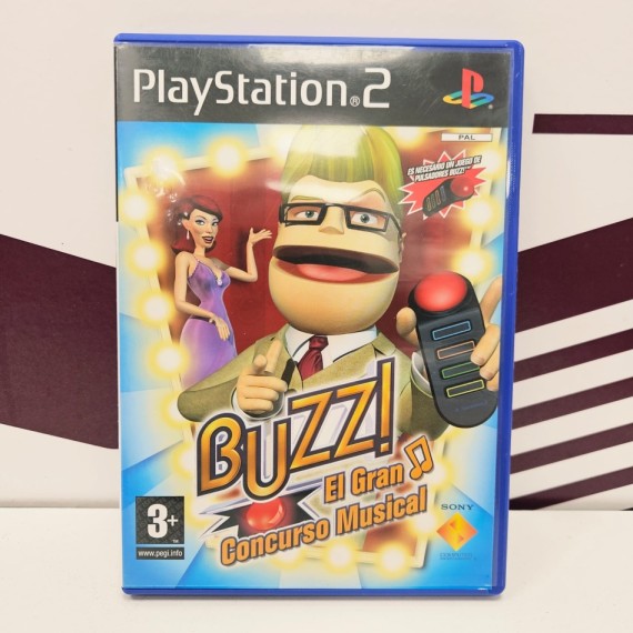 8-8-78365-1-Consola PS2 Buzz: El gran cincurso musical